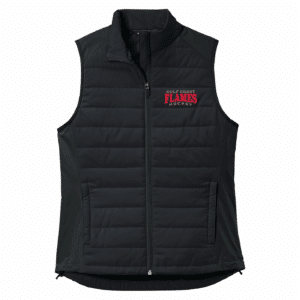 Gulf Coast Flames women's vest, black