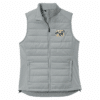 Mitchell Mustangs women's vest, silver