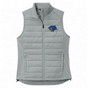 Riverview Sharks women's vest, silver