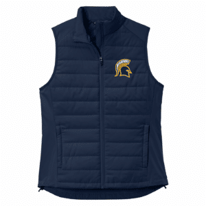 Steinbrenner Warriors women's vest, true navy