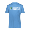 Tampa United performance tee, Columbia blue