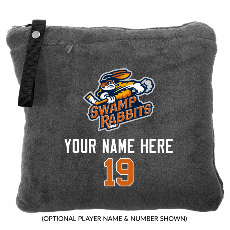 SWAMP RABBITS PACKABLE TRAVEL BLANKET - Rinkside Sports Tampa