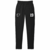 Gulf Coast Flames jogger, black
