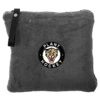 Plant Panthers packable travel blanket, deep smoke