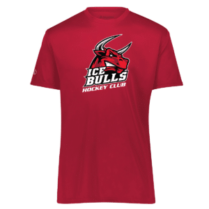 Bloomingdale performance tee, scarlet