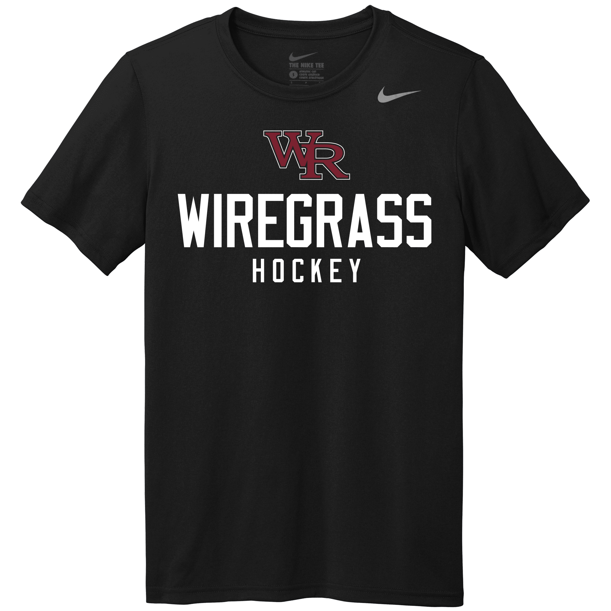 Wiregrass Nike Team Tee, black
