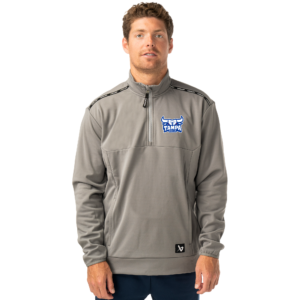 Tampa Bulls Bauer half zip hoodie S26, grey