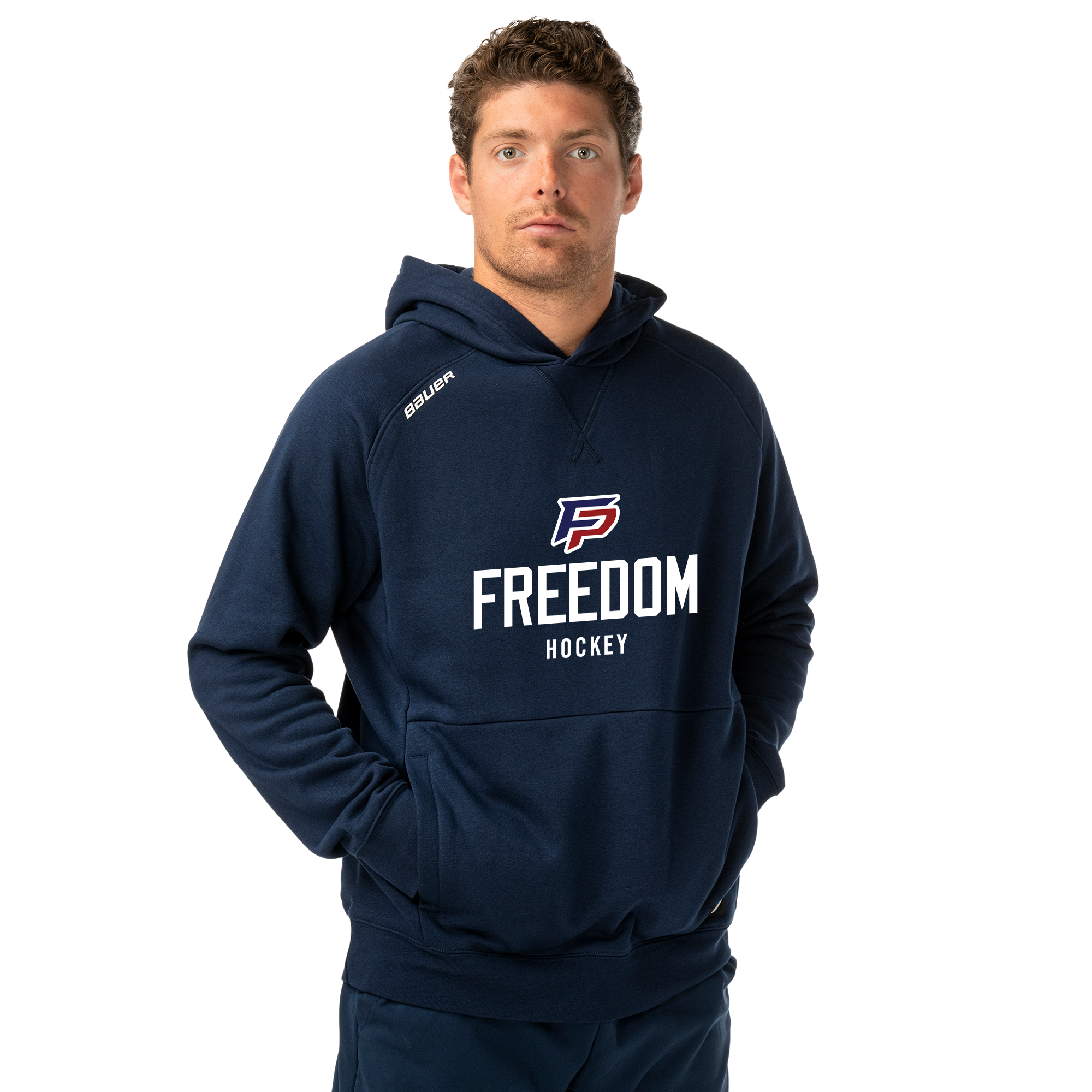 Freedom Patriots Bauer Ultimate Hoodie S26, navy
