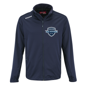 Clearwater Ice Storm CCM lightweight rink suit jacket, true navy