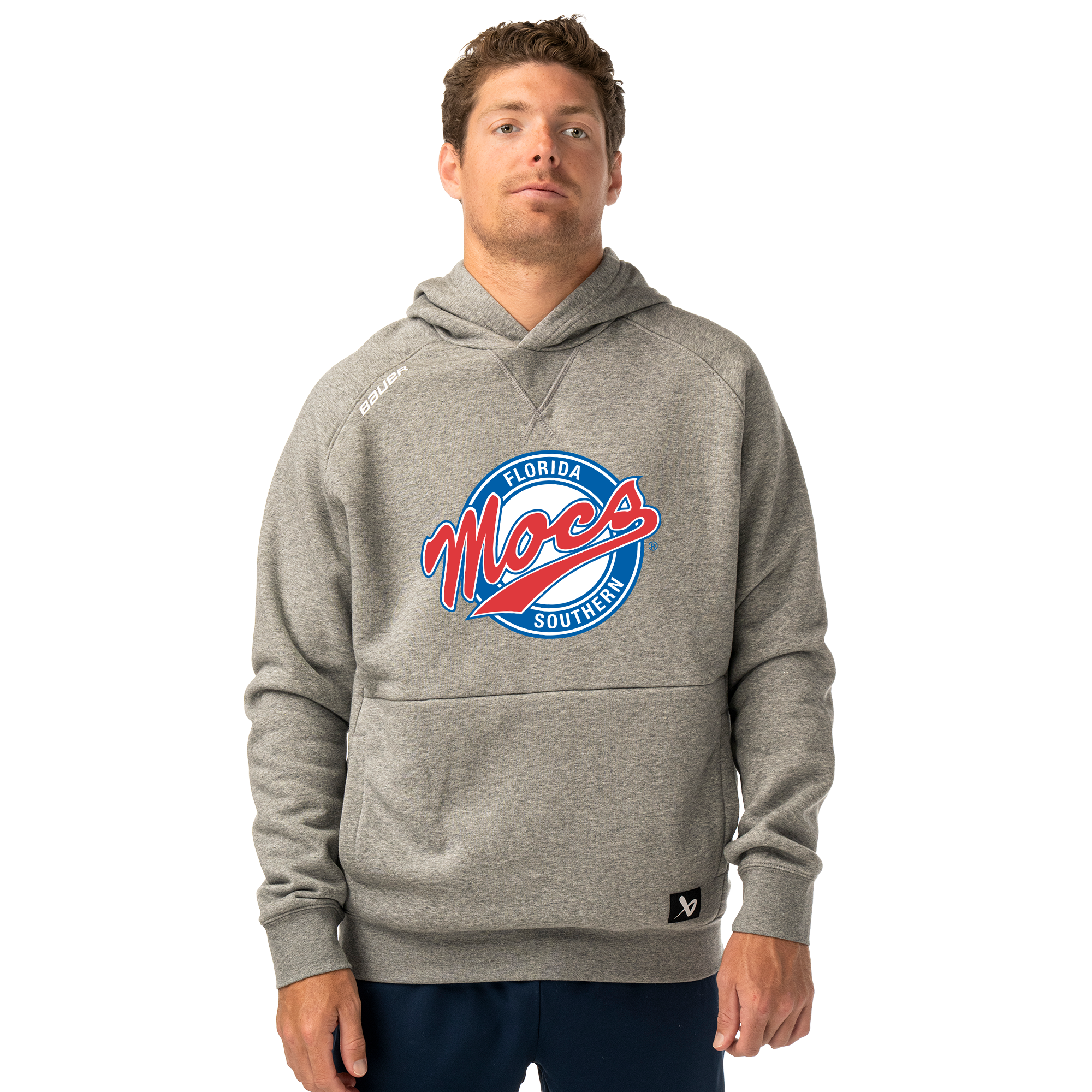 Jr. Mocs Bauer Team Ultimate Hoodie, grey