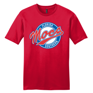 Jr. Mocs unisex cotton tee, classic red