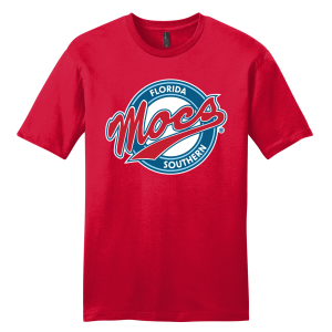 Jr. Mocs unisex cotton tee, classic red 2