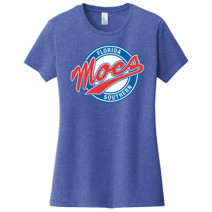 Jr. Mocs women's tee, royal frost