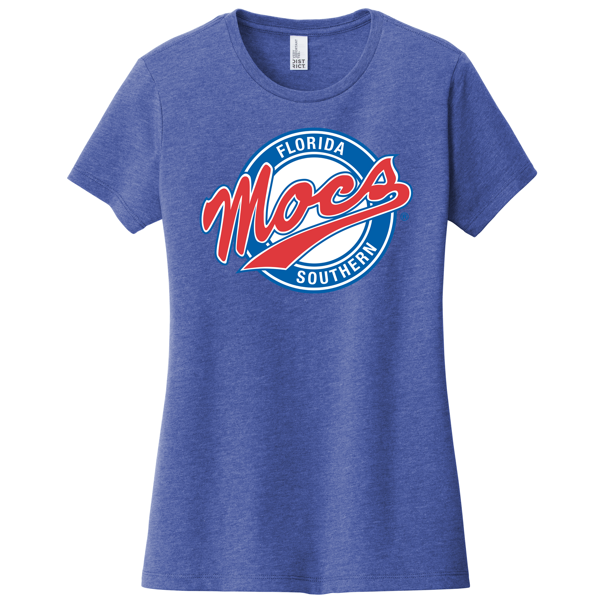 Jr. Mocs women's tee, royal frost