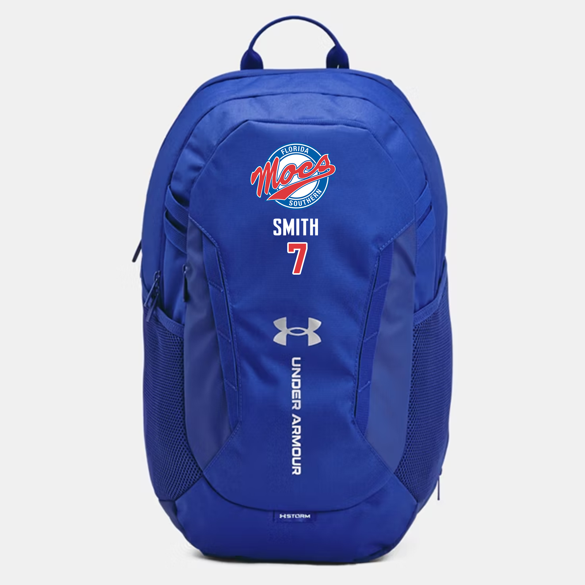 Jr. Mocs team backpack, royal/metallic silver