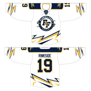 Florida Fury 2026 game jersey, white
