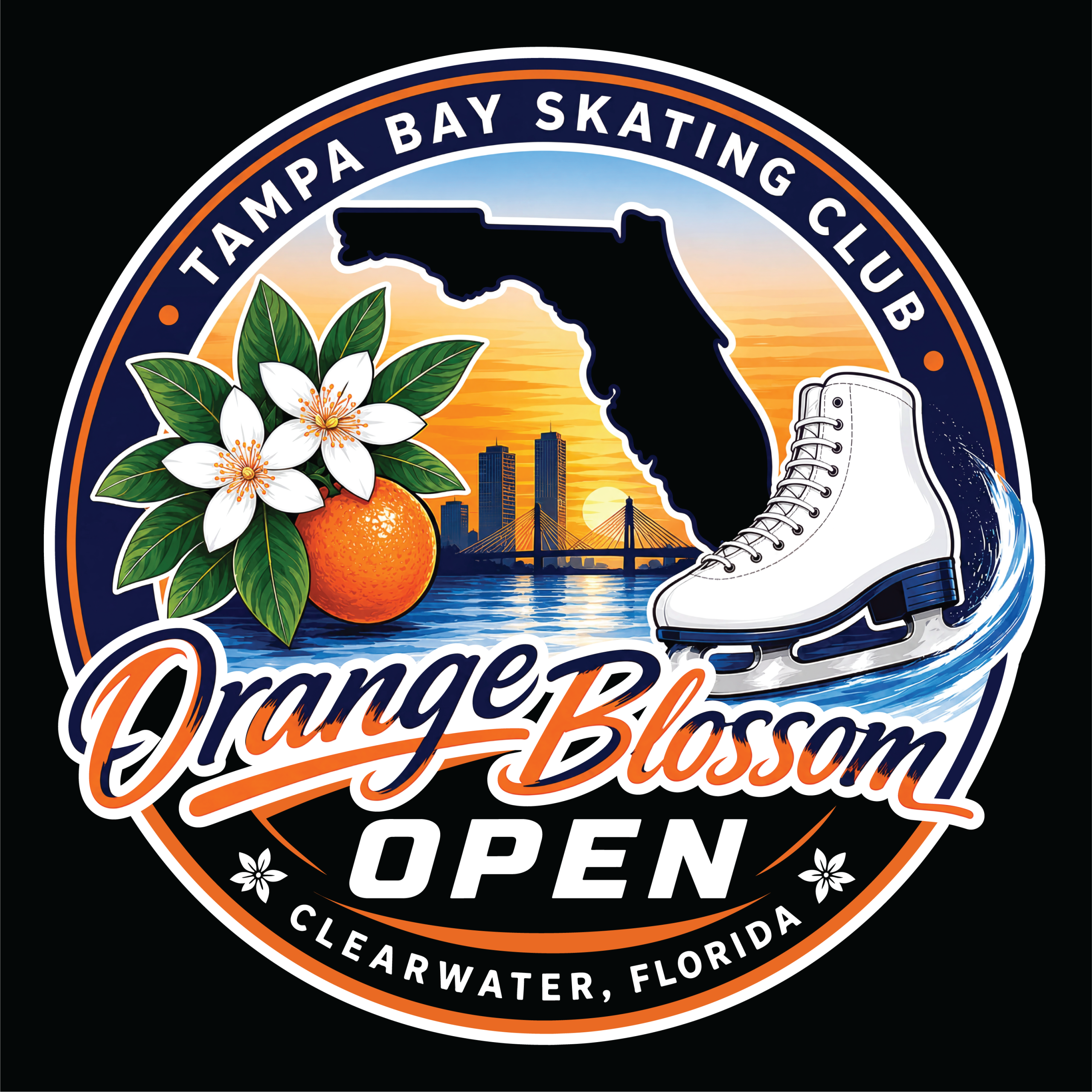 Orange Blossom Open logo