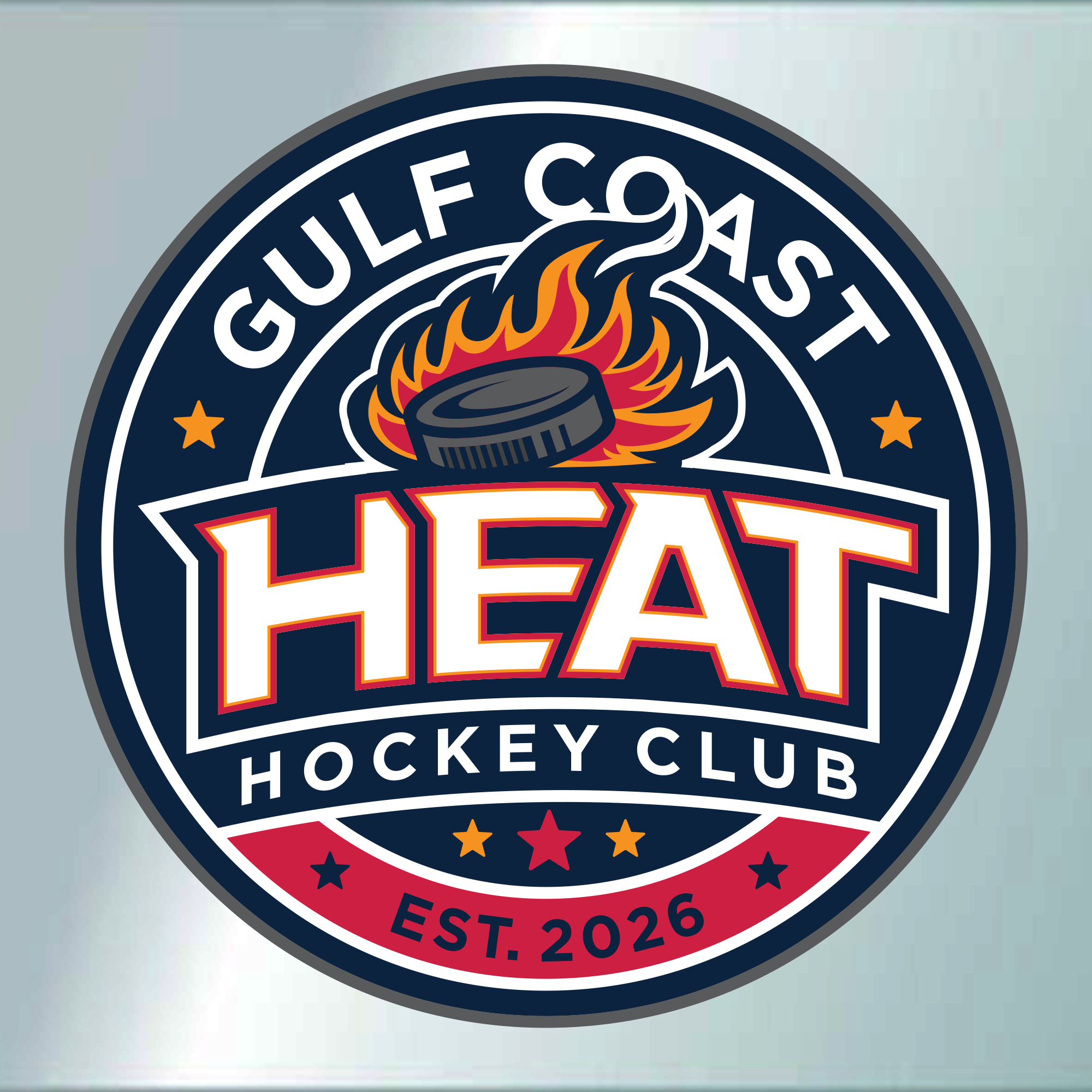 Gulf Coast Heat car decal