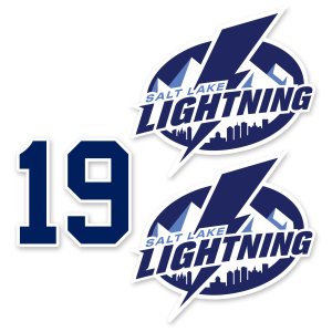 SLC Lightning helmet decals