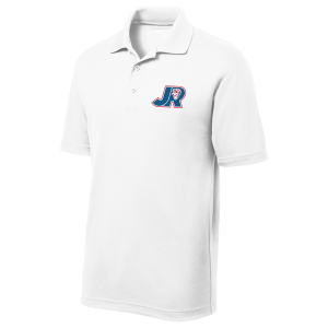 Jr. Mocs team polo, white