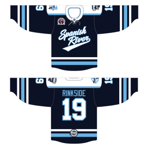 Spanish River Bullsharks game jersey, dark