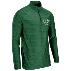 Saint Leo Lions Striker 1/4 zip pullover, heather forest green