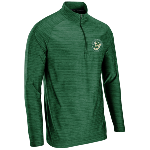 Saint Leo Lions Striker 1/4 zip pullover, heather forest green