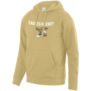 Jenkins Eagles fleece hoodie, Vegas gold