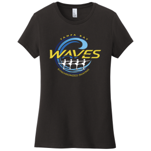 Tampa Bay Waves women's tee, black