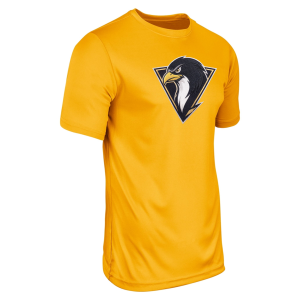 TGH Penguins performance tee, gold