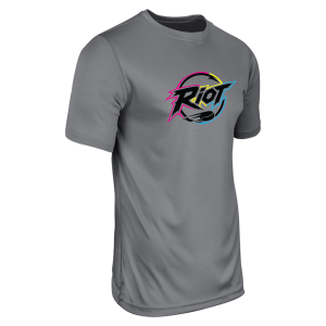 TGH Riot performance tee, charcoal