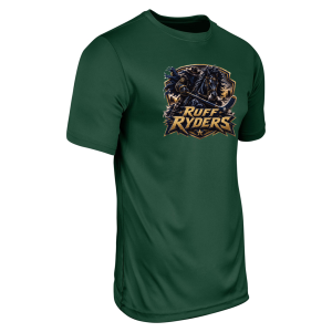 TGH Ruff Ryders performance tee, forest green