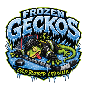 TGH Frozen Geckos car decal