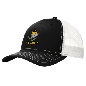 TGH Ice Goats trucker cap, black / white