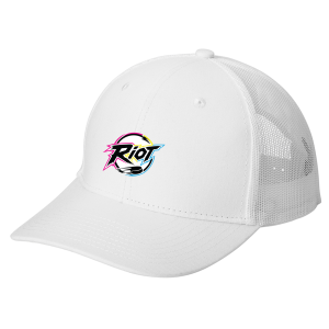 TGH Riot trucker cap, white