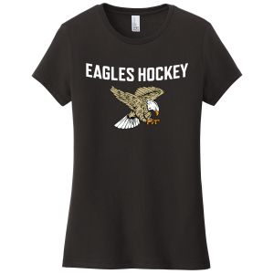 Jenkins Eagles women's tee, black