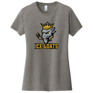 TGH Ice Goats women's tee, grey frost