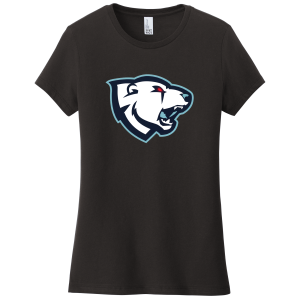 TGH Polar Bears women's tee, black