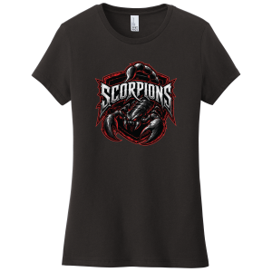 TGH Scorpions women's tee, black