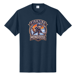 TGH Fighting Mongoose cotton tee, navy