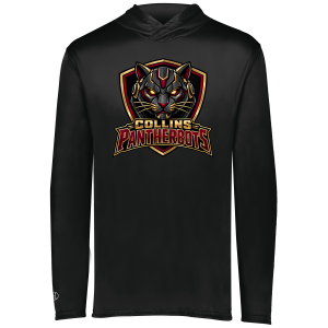 Collins Pantherbots performance hoodie, black